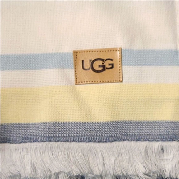 UGG Bath Ugg Turkish Baja Beach Towel New Blue Crush Stripe Poshmark